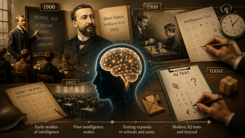 What modern IQ tests measure