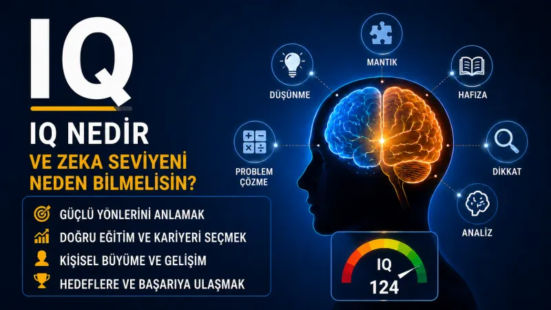 IQ nedir ve zeka seviyeni neden bilmelisin